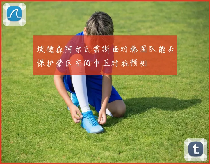 埃德森阿尔瓦雷斯面对韩国队能否保护禁区空间中卫对抗预测